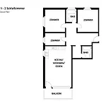 Großzügige 3 Schlafzimmer In Bergblick Zentral