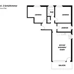 Großzügige 3 Schlafzimmer In Bergblick Zentral Apartment