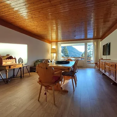 Grosszuegige 3 Schlafzimmer In Bergblick Zentral Appartement Davos