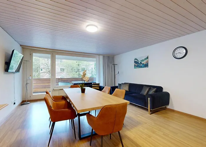 Grosszuegige 3 Schlafzimmer In Bergblick Zentral 达沃斯